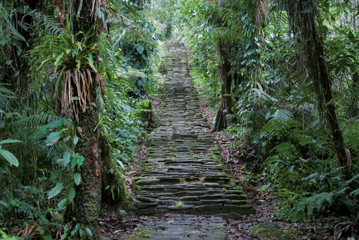 Auf dem Weg zur Ciudad Perdida