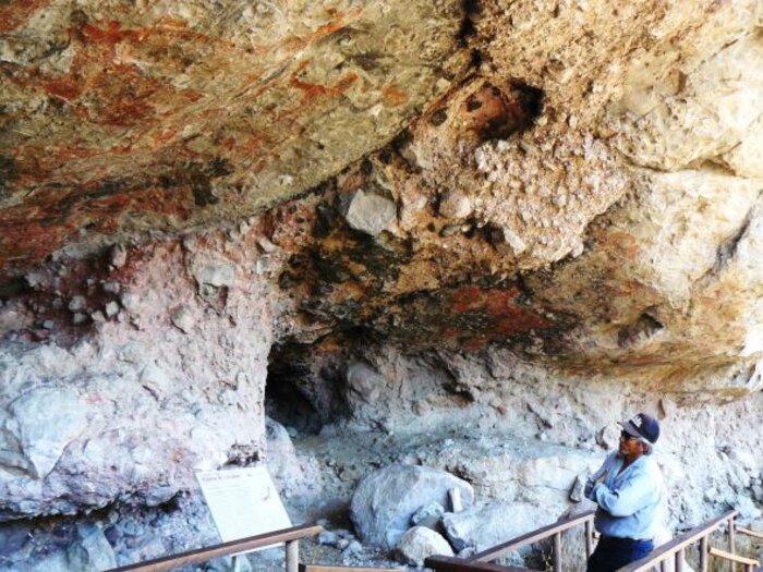 Höhlenmalereien in der Cueva Ratón