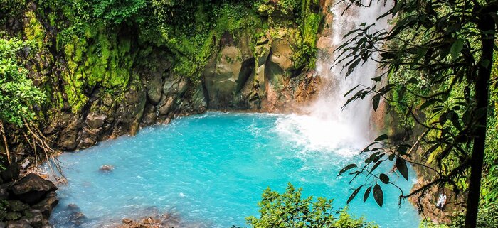 Wasserfall im Tenorio Nationalpark