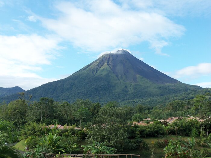 Blick auf Vulkan Arenal