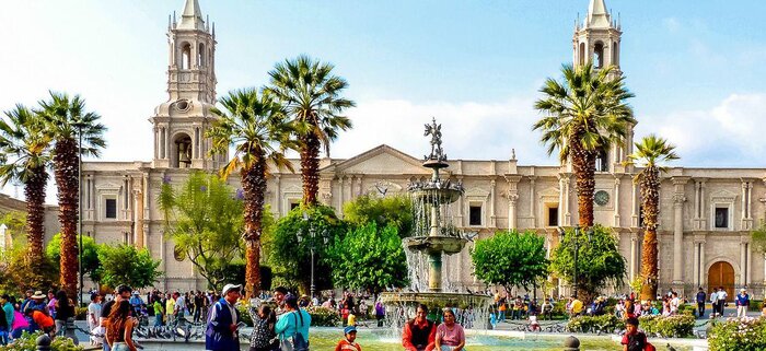 Plaza in Arequipa