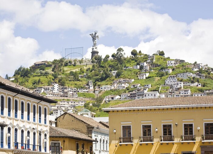 Quito - Blick zum Panecillo