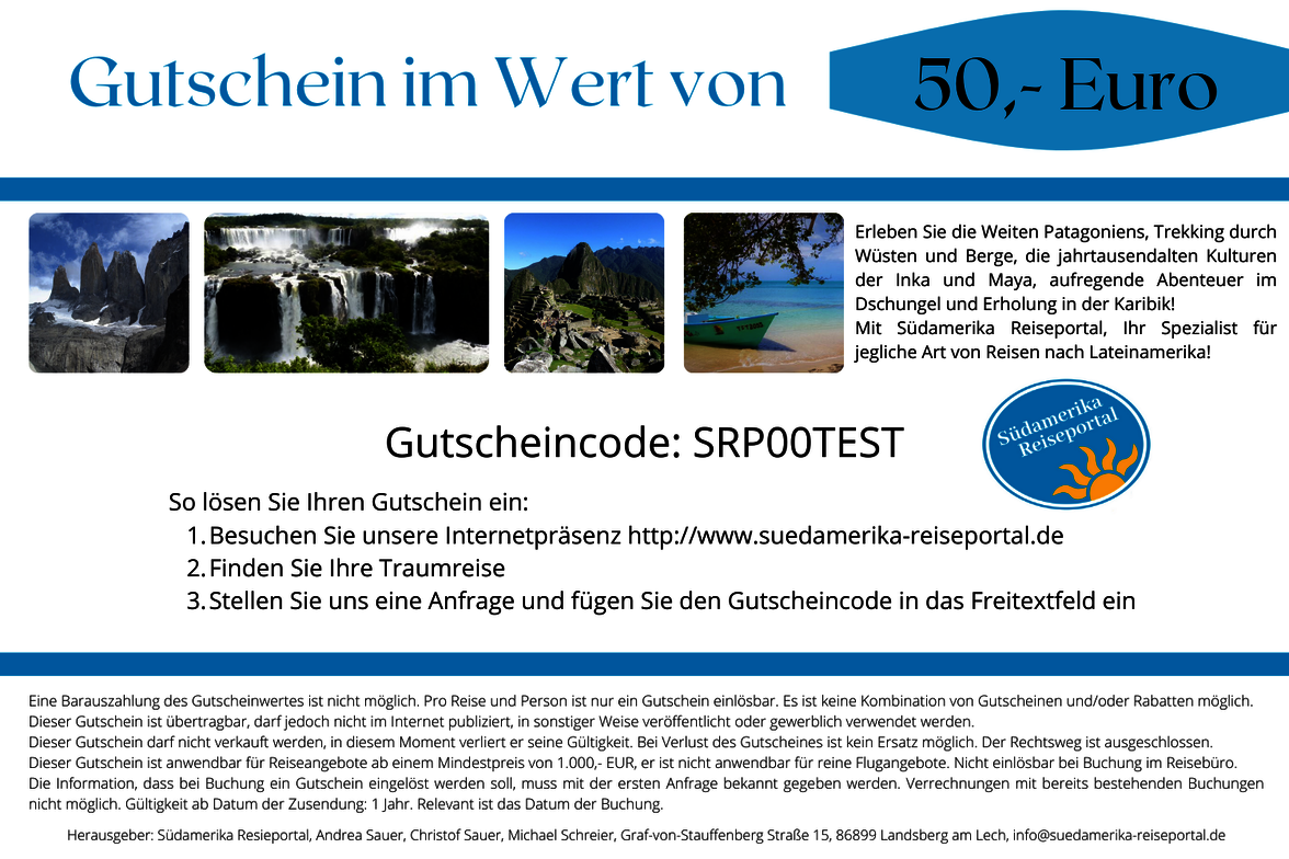Reisegutschein