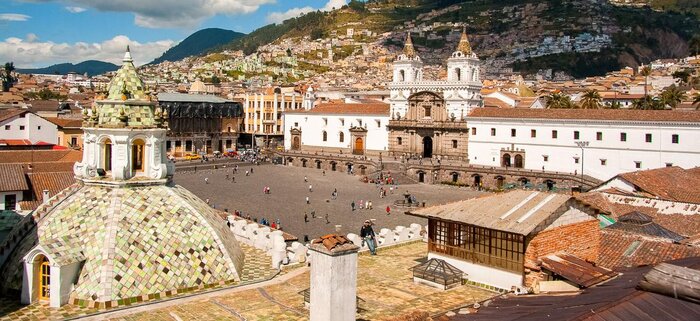 Altstadt von Quito Altstadt von Quito