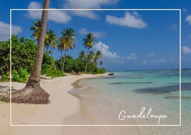Postkarte Guadeloupe