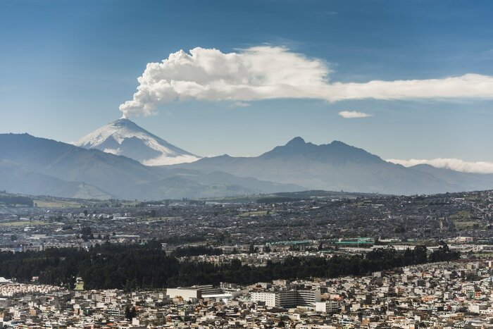 Blick auf Quito (Arnold Zörgiebel)