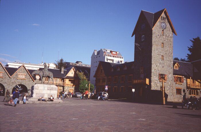 Die Innenstadt von Bariloche
