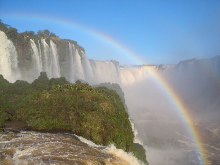 Iguazu, Blick auf die brasilianische Seite