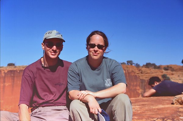 Andrea und Christof in Australien