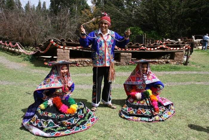 Trachten in Cusco Trachten in Cusco