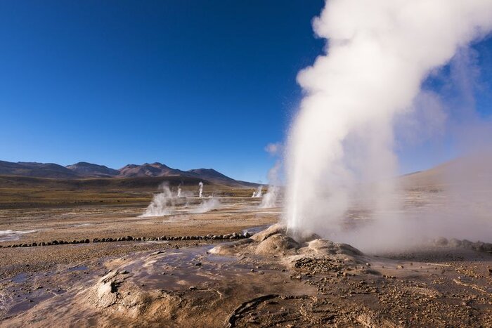 Geysirfeld in der Atacama