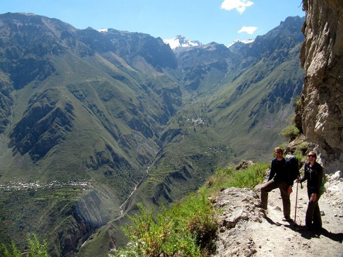 Wandern im Colca Canyon Wandern im Colca Canyon