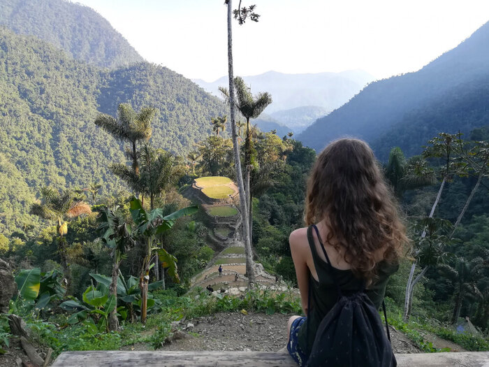 Ausblick über die Ciudad Perdida