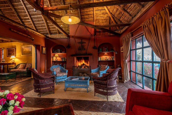 Lounge der Hacienda El Porvenir