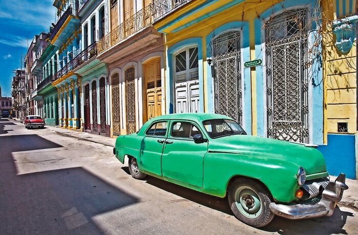 Für Kuba so typisch: Oldtimer