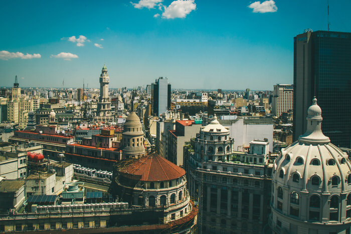 Ein Ausblick über die Stadt Buenos Aires (© visitargentina)