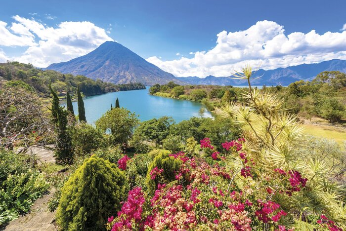 Am Atitlán-See in Guatemala